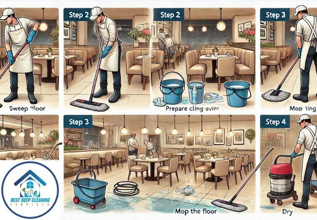 How to Clean Restaurant Floors?